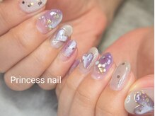 プリンセスネイル(Princess nail)/ぷっくりハートマグネット13500