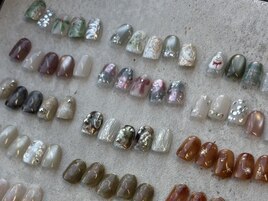 シンプルニュアンスネイル