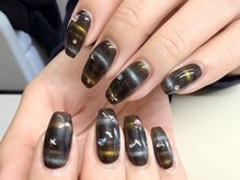 パピヨン 吉祥寺(papillon)/ボーダーマグネットネイル