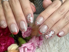 ニュアンス×押し花