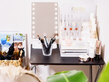 ボヌールサロン(bonuru salon)の雰囲気（お出かけ前もOK♪心ときめく充実のメイクルーム☆）