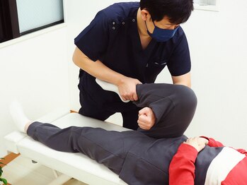 高槻中央整体院 ナチュラルボディケア(Natural body care Lis franc)/膝の可動域を確認！