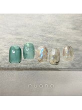 ルアナ(ruana)/クリアブルーグリーン