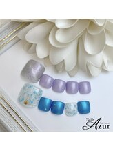 ネイルズアジュール 新潟亀田店(Nails Azur)/【フット】定額デザインAコース
