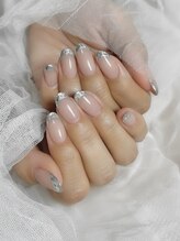 クルール(Couleur)/大人気！ガラスフレンチネイル♪