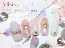 ネイルサロン フェリーチェ(felice)/【定額ネイル】¥7980