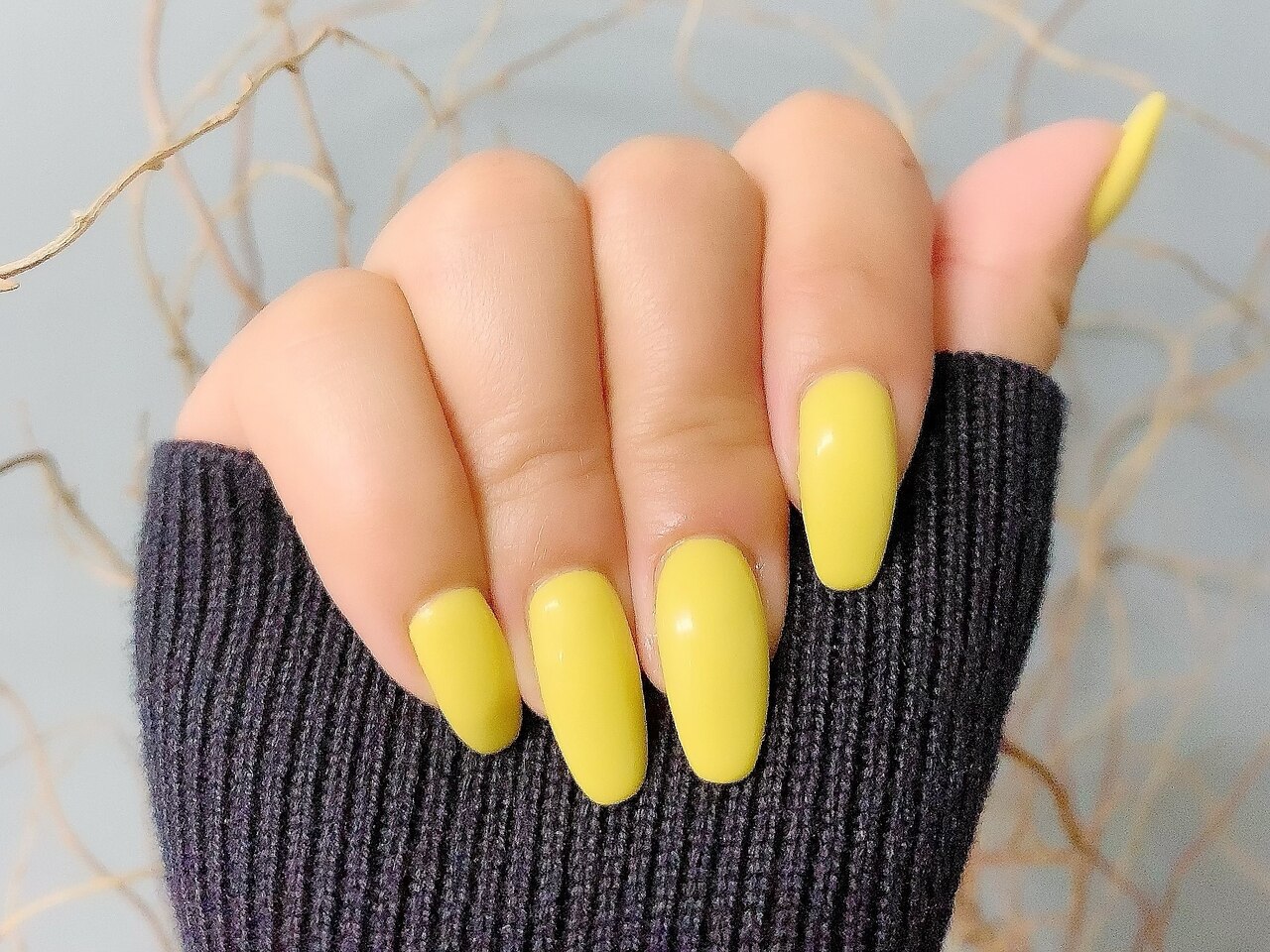 2026年冬トレンド】マスタードイエローのネイルデザイン集｜人気順｜3