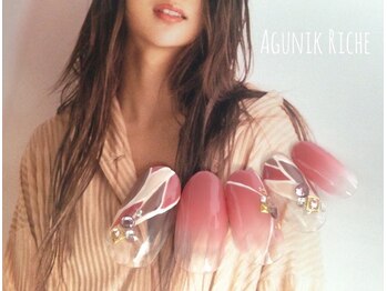 アグニークリッシェ(Agunik Riche)/【プッチ柄ネイル】