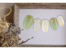 ファストネイル アスナル金山店(FAST NAIL)/マグネット　大理石【11307】