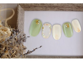 ファストネイル アスナル金山店(FAST NAIL)/マグネット　大理石【11307】