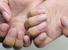 阿良波々岐(アラハバキ)/自然なワンカラー・ジェルネイル