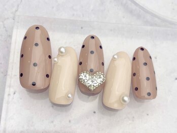 ネイルサロンフォーユー(for u)/ドットネイル¥7980