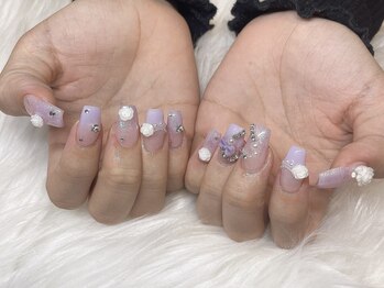 モカ 心斎橋(moca by Lee)/【Nanako】バラネイル