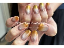 ミュー(mieux)/秋色ネイル