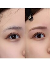 チル アンド アイ 船橋駅前店(Chill&Eye)/美眉スタイリング/BeforeAfter