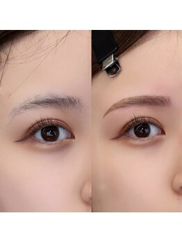 チル アンド アイ 船橋駅前店(Chill&Eye)/美眉スタイリング/BeforeAfter