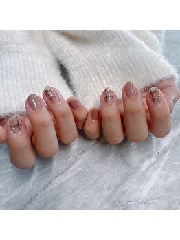 アート4本つきジェルネイル♪