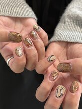 オーナメント(Ornament)/個性派クール系ネイル