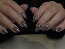 LINEA nail studio &nbsp;【ライナーネイルスタジオ】代官山/美フォルムラメワンカラー