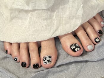 コチネイル(cocci nail)の写真/【嵐山駅徒歩3分】オシャレな足元へ♪見るたびに気分が上がる足元に仕上げます☆当日予約OK◎