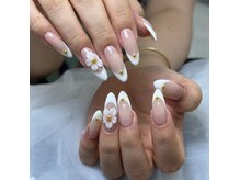 レモンネイル フク(LEMON NAIL FUK)の雰囲気（長さだしフレンチ）