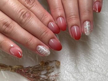 耀の写真/ダメージ爪もパラジェルを使用で健康的な自爪へ☆今までとは違う持ちの良さに大満足☆自爪の補強にも◎