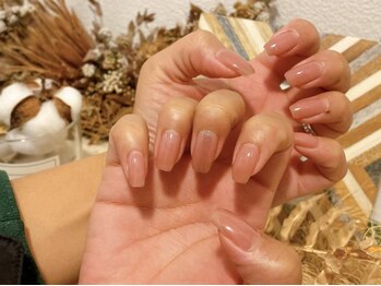 キキネイル たまプラーザ店(kikinail)/シースルーワンカラー