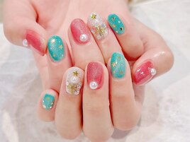 ＃クリスマスネイル