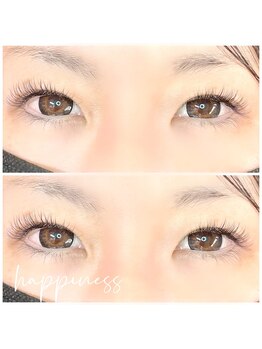ハピネス(HAPPINESS)/エクステでマスカラ卒業