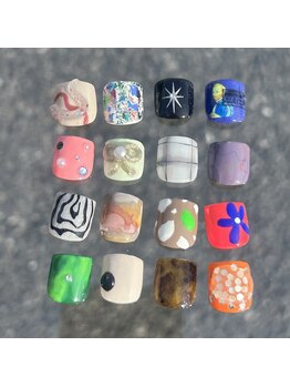 ネイルスミス 高松店(Nailsmith)/□Foot 定額親指アート