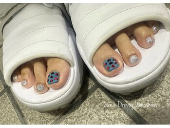 キャンアイドレッシー 上野芝店(Can I Dressy)/【foot】親指design