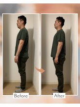 藤沢南口整体サロン/30代男性 首肩骨盤と肋骨を拡張!