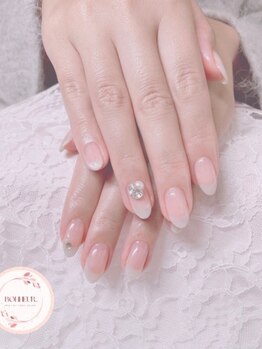 ボヌール(Bonheur)の写真/【マオジェル取り扱い店】最旬ネイルはBonheurにお任せ☆豊富なデザインからお気に入りが必ず見つかる♪