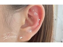 リモア(REMORE)/【耳つぼJ】All silver★(左耳)