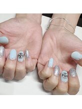 メロウ/クロムハーツ風ネイル