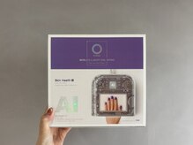 お肌にやさしいAIネイルライトを導入しています