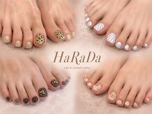 ハラダ(HaRaDa)の雰囲気（フットネイルデザイン♪）
