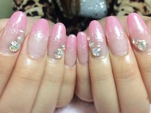 ネイルネイル 南森町店(nailnail)/やさしいピンクでモテネイル♪