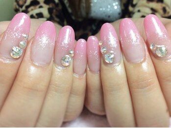 ネイルネイル 南森町店(nailnail)/やさしいピンクでモテネイル♪