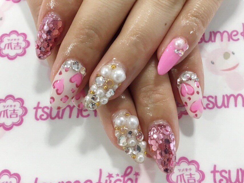 ネイルチップオーダー レオパードネイル 秋ネイル ピンクネイル 豹柄 ネイルチップオーダー レオパードネイル 秋ネイル ピンクネイル 豹柄