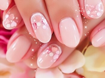 ティアラリュクス 東林間店(Tiara Luxe)/お客様ネイルバレンタインネイル
