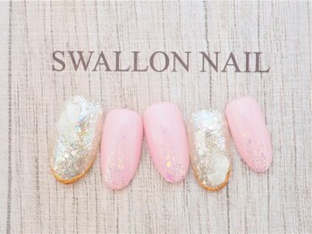 スワロンネイル(SWALLON NAIL)/3月、４月　定額ネイル★