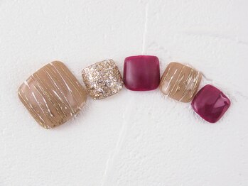 ネイル マニシア(Nail Manicia)/【全員】フット ¥13200コース