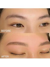ミラ 渋谷(Eyebrow salon Mira)/なだらかアーチ眉/担当Riho
