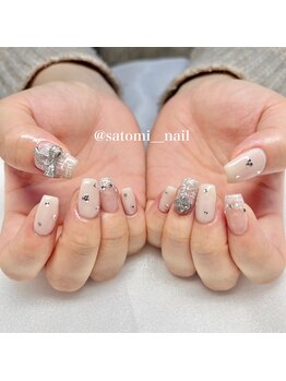 エムネイル ブランチ(Mネイル branch)/satomi担当:ツイードネイル