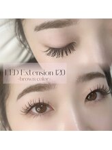 エイミー(Amy)/【LEDエクステ・ブラウン】