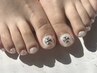 《FOOT》ワンカラーコース（ケア付き）￥5280