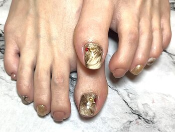 ネイルサロンブリス(nail salon Bliss)/☆大人のチョコレートネイル☆