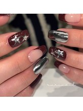 ネイルアバンス 泉大津店(Nail AVANCE.)/ボルドーネイル