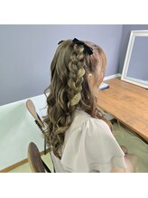 アンディ(Andy)/☆ハーフアップスタイル☆